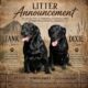 Litter announcement