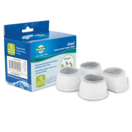 Charcoal Filters for Avalon, Pagoda, Sedona, Seascape, and 1/2 Gallon, 1-Gallon, and 2-Gallon Fountains