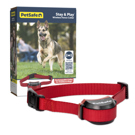 Stubborn Dog Stay + Play Wireless Fence® Receiver Collar